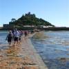 The road to the St. Michaels Mount 