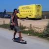 Adelimar riding the Fanatic Double'O surfskate @ Ile de Ré