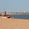 La plage @ Ile d'Oléron with Fort Boyard on the horizon