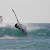 Local Sailboards Tarifa rider in action @ Bolonia