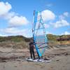 Arjen ready to test the new Loft Sails Pure Lip 5.4