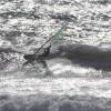 Lalo Goya riding the waves in Tarifa