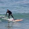 Jaimen on the new Sailboards Tarifa bamboo sup