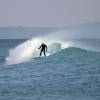 Arjen riding a sup(er) clean wave in Canos de Meca