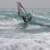 Arjen riding the waves @ Barbados 2012