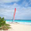 Catamaran on the beach @ the Southcoast of Barbados