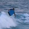 Zed Layson surfing the new Meyerhoffer 2 9'2 @ Surfers Point 4