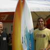 Arjen & Francisco Goya presenting da new Goya Boards @ da Surffestival Brouwersdam 14.06.03